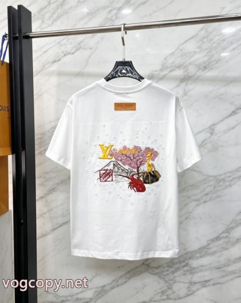 極美品 特別人気感謝SALE 品良くおしゃれ 半袖Tシャツコピー 商品 ブランドLOUIS VUITTON 4