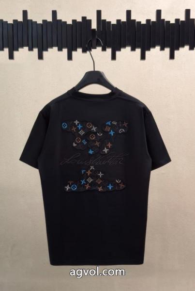 半袖Tシャツシックな色合い 最安に挑戦 国内込偽物 ブランドLOUIS VUITTON 5 