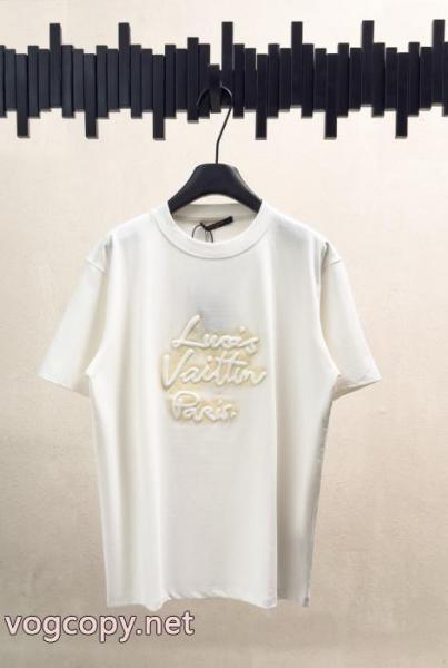 LOUIS VUITTONブランド コピー 品半袖Tシャツ手頃価格でオシャレ 大人気希少! プレゼントに最適 1