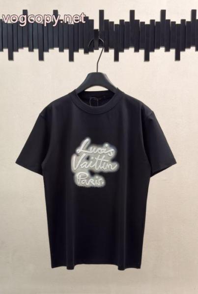 LOUIS VUITTONブランド コピー 品半袖Tシャツ手頃価格でオシャレ 大人気希少! プレゼントに最適 3