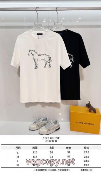 ブランド スーパー コピー 通販半袖Tシャツ新価格で登場！ 即日対応 注目夏新作LOUIS VUITTON 5 