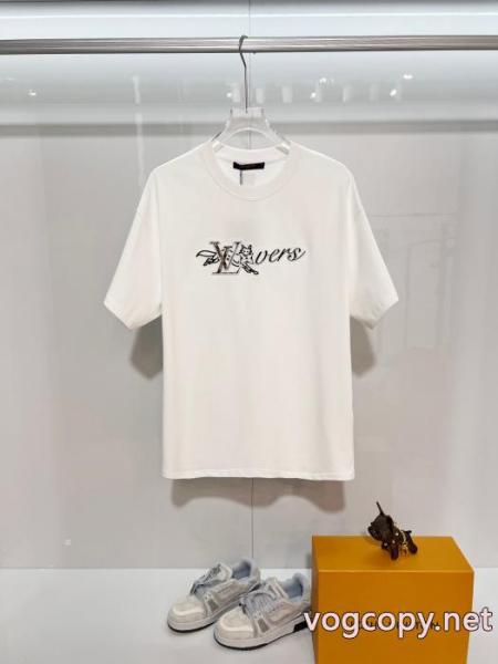 スーパー コピー 通販魅力ファッション 2026年夏 人気 定番モデルLOUIS VUITTON半袖Tシャツ 1