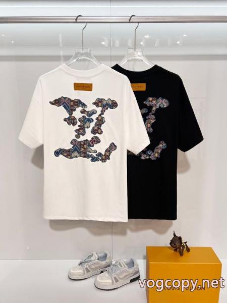 スーパー コピー 品LOUIS VUITTONやっと見つけた国内即発 魅力たっぷり逸品 新作限定半袖Tシャツ 3
