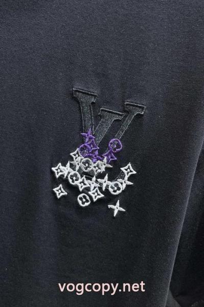 海外セレブ定番愛用 数量限定SALE 限定SALELOUIS VUITTON半袖Tシャツブランド コピー 着払い 1