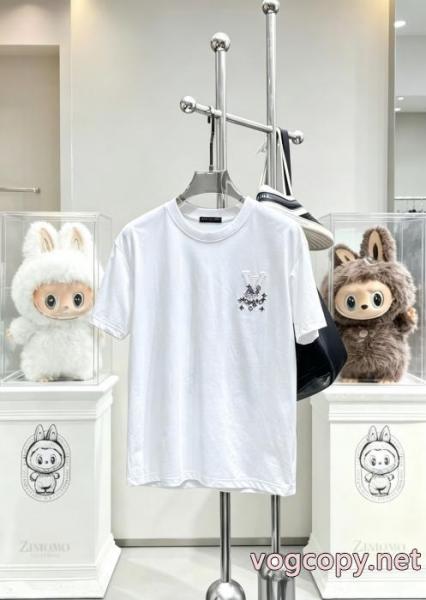 海外セレブ定番愛用 数量限定SALE 限定SALELOUIS VUITTON半袖Tシャツブランド コピー 着払い 4