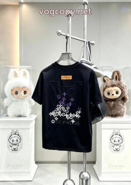 海外セレブ定番愛用 数量限定SALE 限定SALELOUIS VUITTON半袖Tシャツブランド コピー 着払い 3