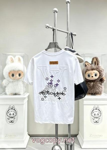 海外セレブ定番愛用 数量限定SALE 限定SALELOUIS VUITTON半袖Tシャツブランド コピー 着払い 5