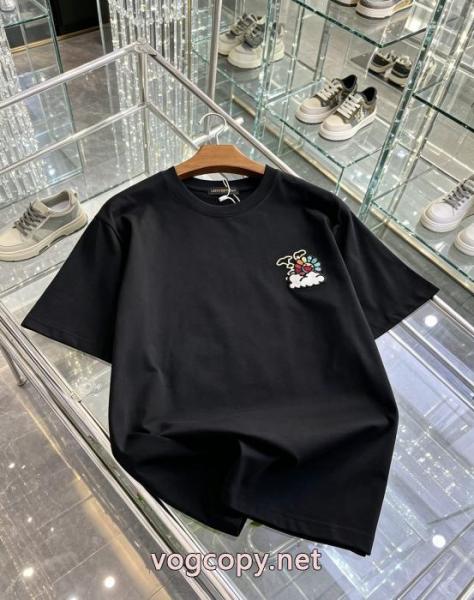 激安 ブランド 通販半袖TシャツLOUIS VUITTONおしゃれ流行 SALEお得にGET 26新作限定版プリント 3