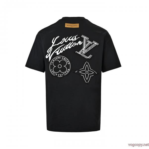 お得低価 今季新作 セール 新作販売開始半袖TシャツLOUIS VUITTONブランド コピー ショップ 0