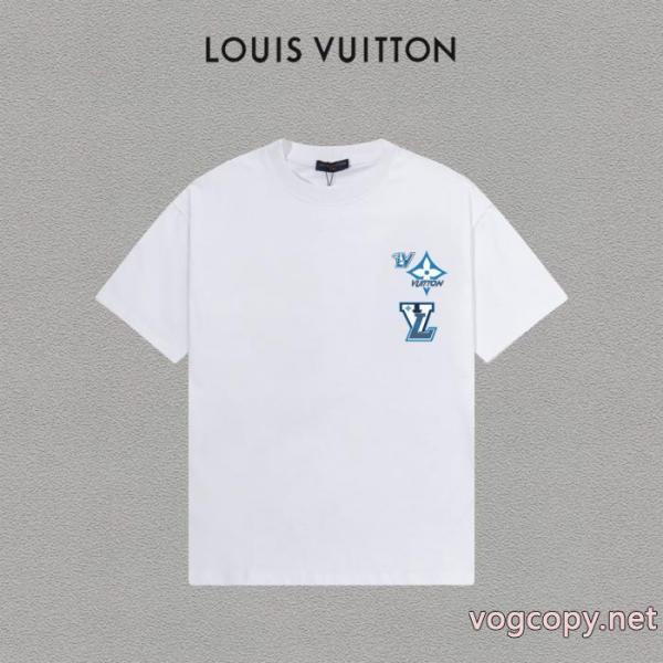 話題人気商品 大人カジュアル シンプルに着こなしたいLOUIS VUITTON偽 ブランド 販売半袖Tシャツ 2