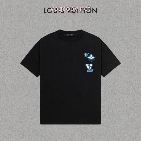 話題人気商品 大人カジュアル シンプルに着こなしたいLOUIS VUITTON偽 ブランド 販売半袖Tシャツ 5