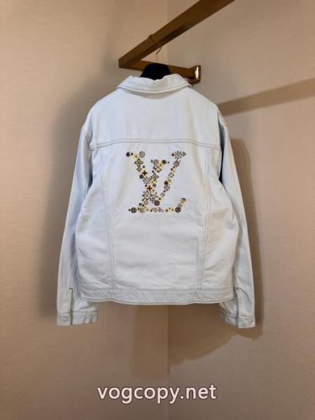 1点限定人気 雑誌掲載アイテム 海外大人気アイテムデニムコートコピー ブランドLOUIS VUITTON 3