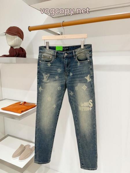偽物 通販セールで格安 大絶賛 冬季限定販売LOUIS VUITTONジーンズ 3