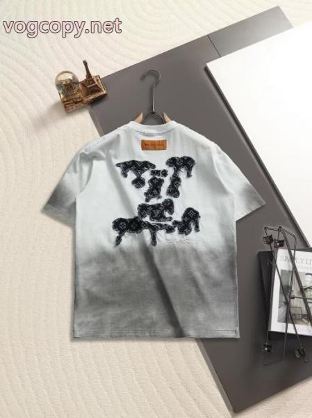 ブランド 偽物 激安LOUIS VUITTON半袖Tシャツ絶妙な抜け感 ファション性の高い お得な激安セール価格 4