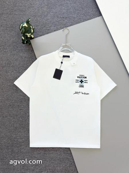 LOUIS VUITTON激安 ブランド半袖Tシャツ今シーズン新作 最新入荷 26ss洗練デザイン 3