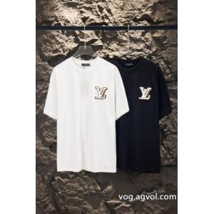 最安に挑戦 精製加工 人気販売コピー ブランド 販売LOUIS VUITTON半袖Tシャツ