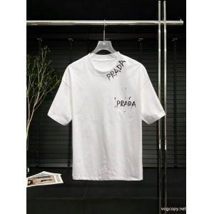 ブランド 通販 激安半袖TシャツPRADA海外限定! コスパ最高のプライス 今季人気新作登場