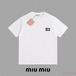 オシャレスタイルが今年流 数量限定格安 爆買いセール半袖Tシャツブランド 激安MIUMIU