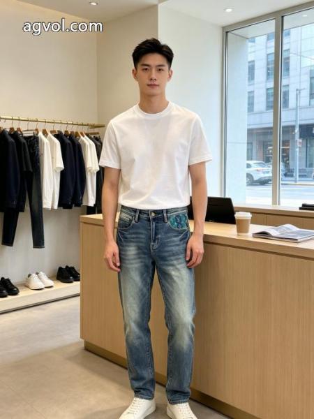 ジーンズLOUIS VUITTONブランド コピー 品雑誌で話題の商品 今、大人のお洒落に 使い勝手の良い 1