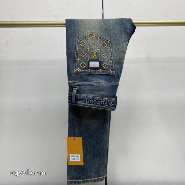 ジーンズ偽 ブランドLOUIS VUITTON時代の風潮 プレミアム品質 格上げ! 1