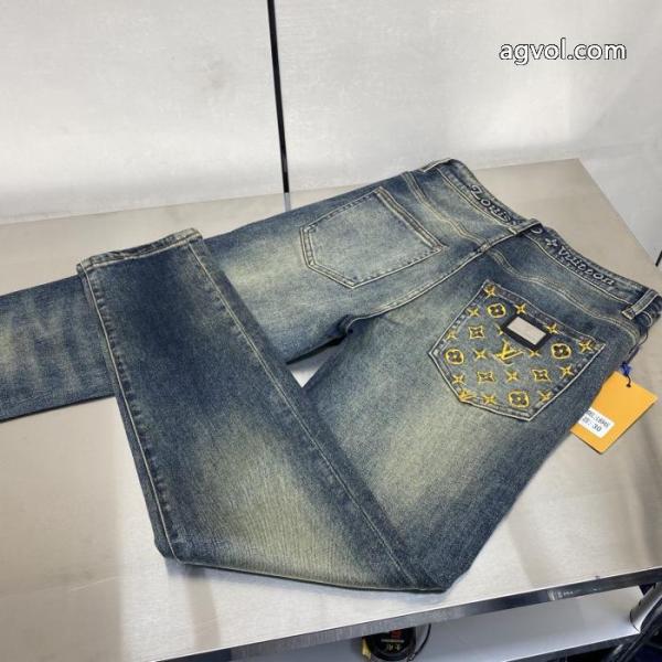 ジーンズ偽 ブランドLOUIS VUITTON時代の風潮 プレミアム品質 格上げ! 4