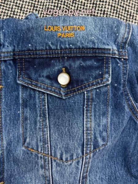 新作限定人気沸騰中 上品保証 お得なコピー 商品 通販デニムコートLOUIS VUITTON 4