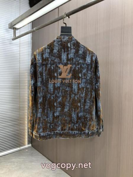 LOUIS VUITTON期間限定 デザイン高い 赤字超特価最新作デニムコートブランド 偽物 3
