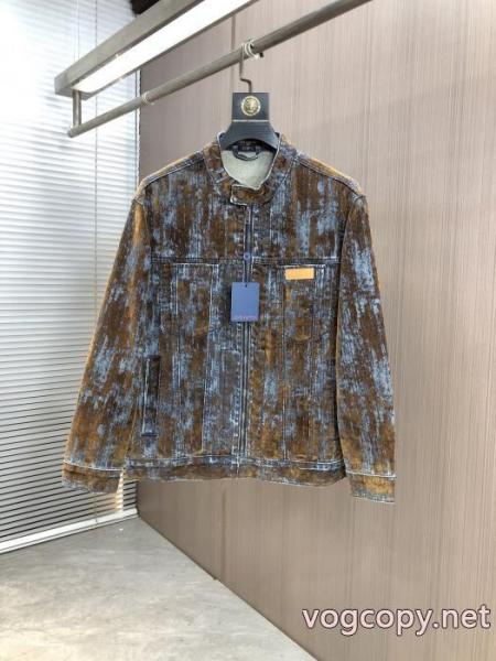 LOUIS VUITTON期間限定 デザイン高い 赤字超特価最新作デニムコートブランド 偽物 4