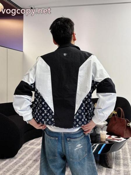 偽 ブランド 販売ジャケットいつの時代もやっぱり 上品な質感 スタイリッシュな印象LOUIS VUITTON 1