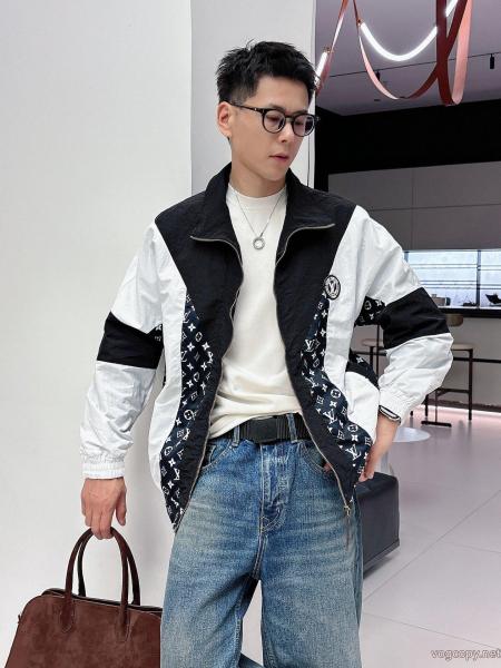 偽 ブランド 販売ジャケットいつの時代もやっぱり 上品な質感 スタイリッシュな印象LOUIS VUITTON 0