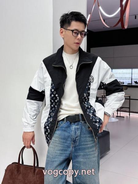 偽 ブランド 販売ジャケットいつの時代もやっぱり 上品な質感 スタイリッシュな印象LOUIS VUITTON 5