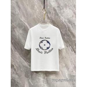大人可愛い 新秋セールアイテム 様々なシーンにLOUIS VUITTON半袖Tシャツコピー ブランド 優良