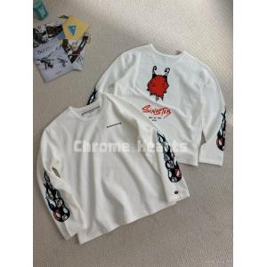 激安 通販 ブランド長袖Tシャツ格安新作 無性に欲しい 新季度CHROME HEARTS