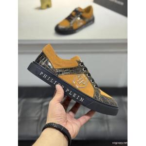 偽物 ブランド ショップスニーカー即納可 新品未使用 個性的なデザイン PHILIPP PLEIN