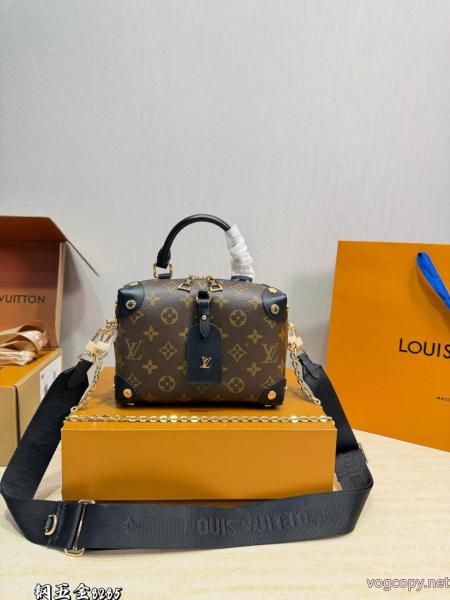 LV Petite Malle Souple老花ソフトボックスバッグ 0 