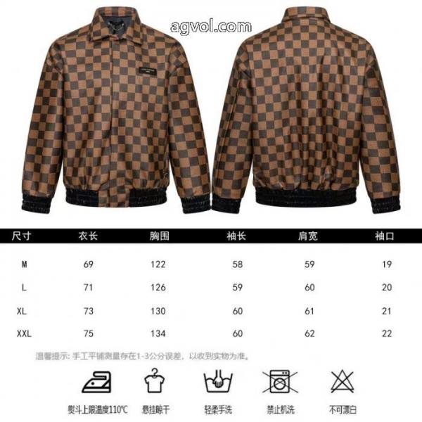 Louis vuitton LVルイヴィトン2026秋新作チェッカー開襟ジャケットジャケット 4