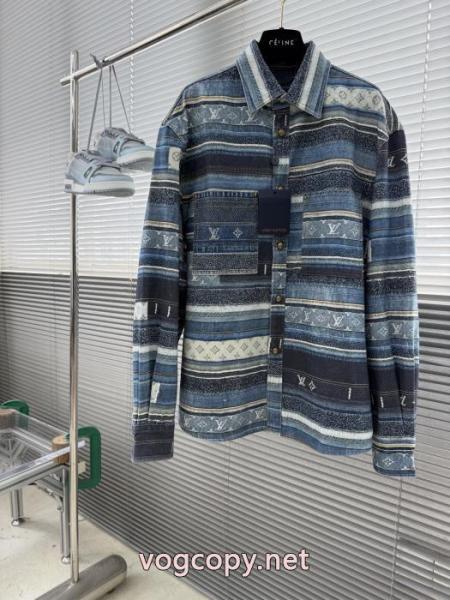 激安専門店 再入荷が嬉しい 品質保証送料無料デニムコートLOUIS VUITTONスーパー コピー 安心 2