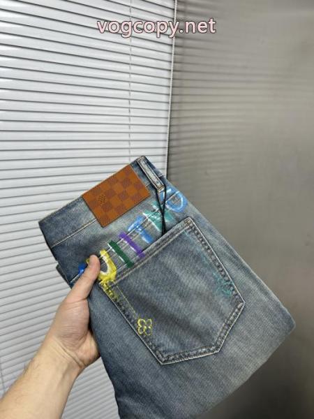 愛用ブランド 秀作モデル 国内配送ギフトにもブランド スーパー コピー 優良店LOUIS VUITTONジーンズ. 1