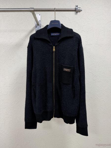LOUIS VUITTONルイFW 26ピュアカラージップシャツジャケットジャケット男性用 0 