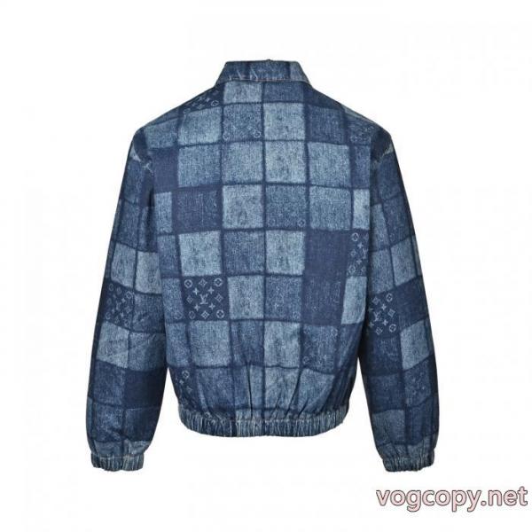 Louis Vuitton/ルイヴィトンのオールドフラワーチェッカーボード水洗いカウボーイコート 1