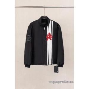 Chrome Hearts CHクローハート重工業洗い水立体張り刺繍コートコットン