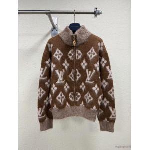 LOUIS VUITTON FLIGHT MODE FW 26ラグファスナースタンドネック長袖ダウン感コートレディース